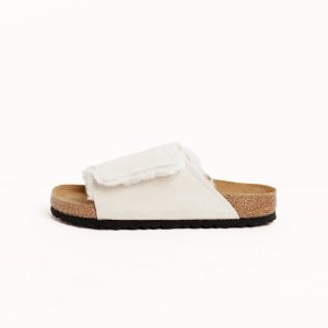 ST??SSY & BIRKENSTOCK SOLANA SHEARLING SLIDE