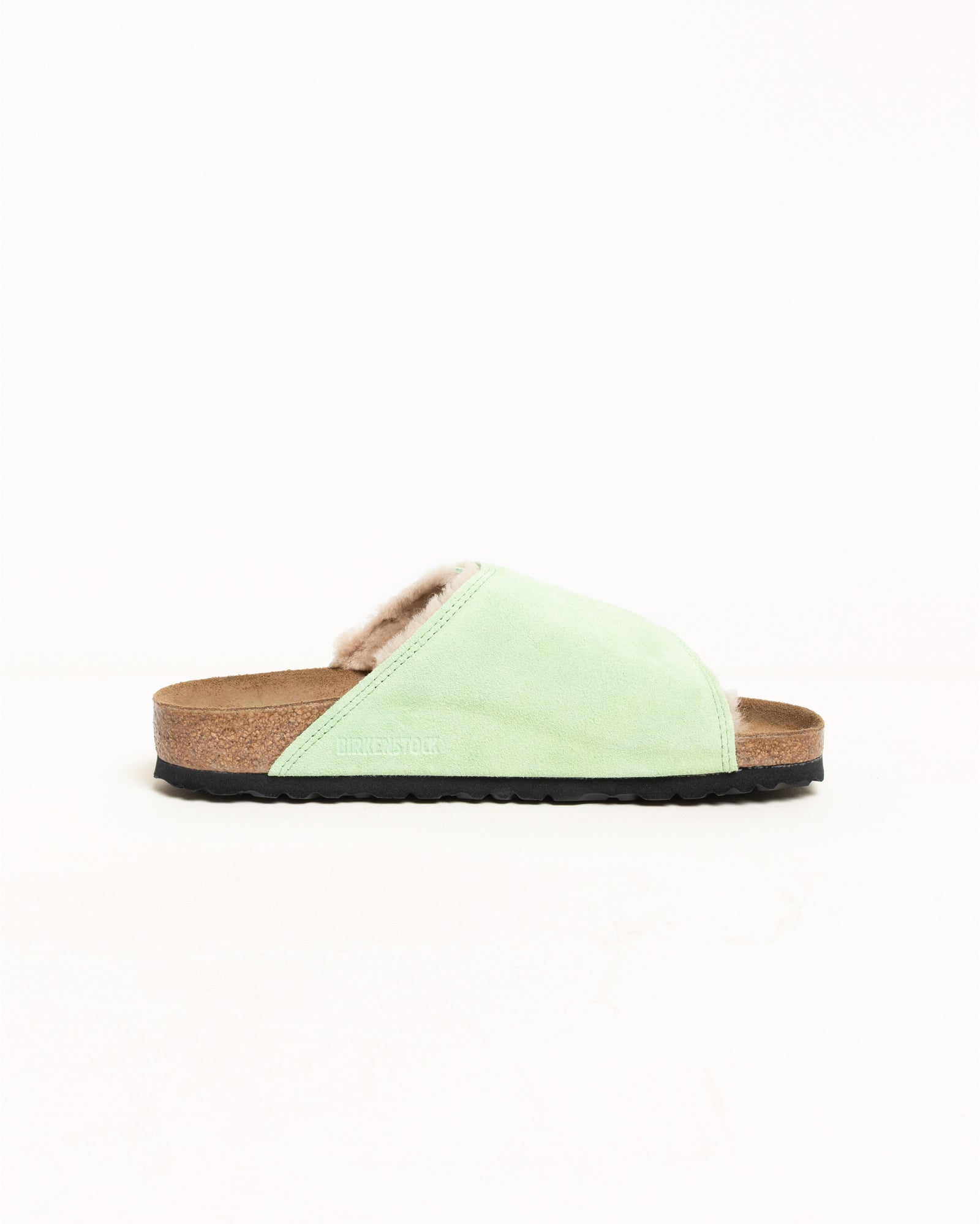 ST??SSY & BIRKENSTOCK SOLANA SHEARLING SLIDE - Image 2