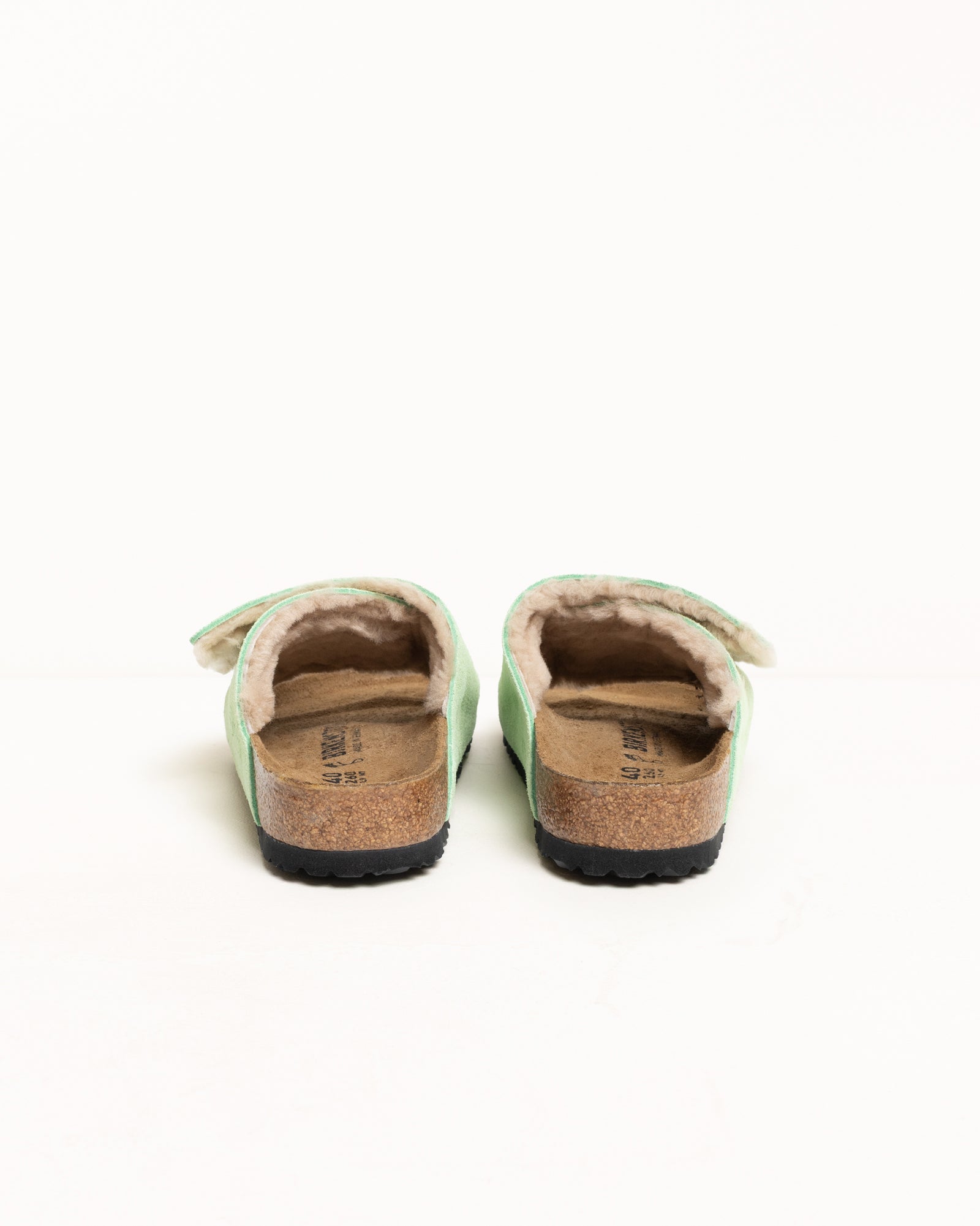 ST??SSY & BIRKENSTOCK SOLANA SHEARLING SLIDE - Image 3