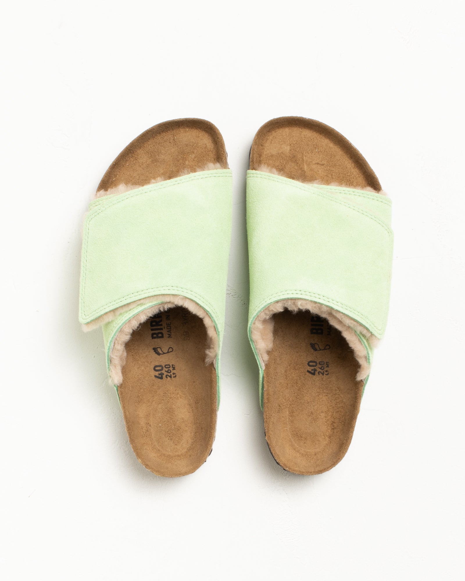 ST??SSY & BIRKENSTOCK SOLANA SHEARLING SLIDE - Image 4
