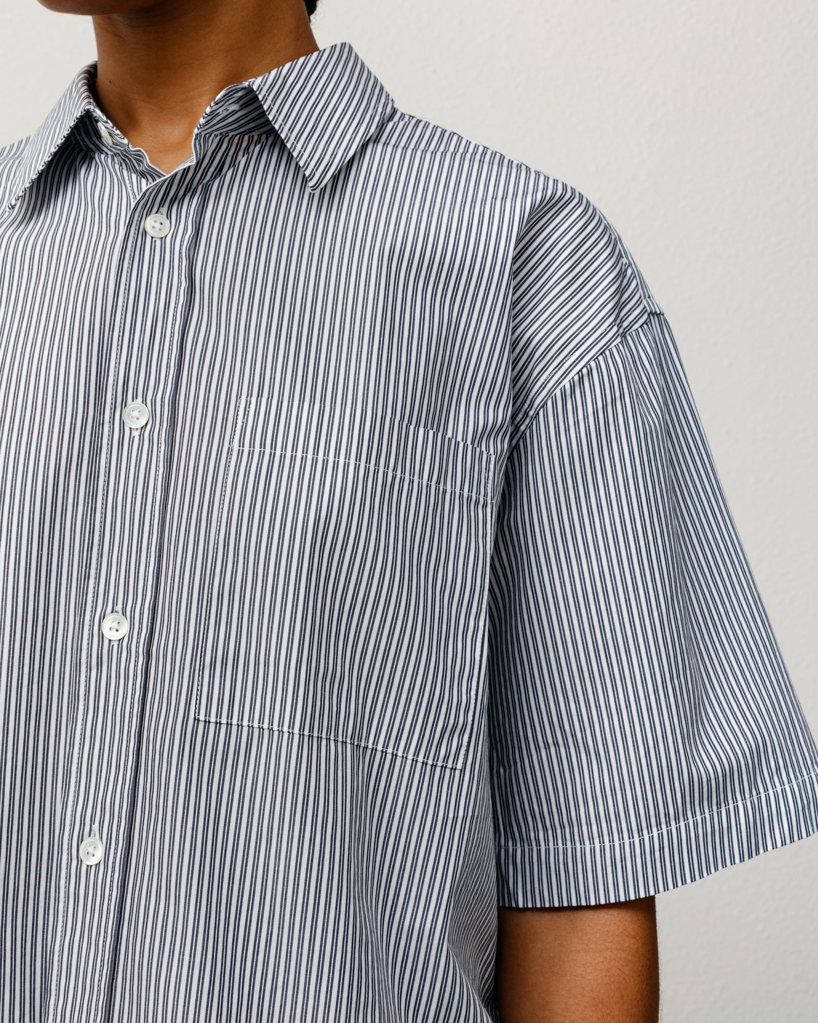 BOXY SS SHIRT 8 BALL STRIPE - Image 5