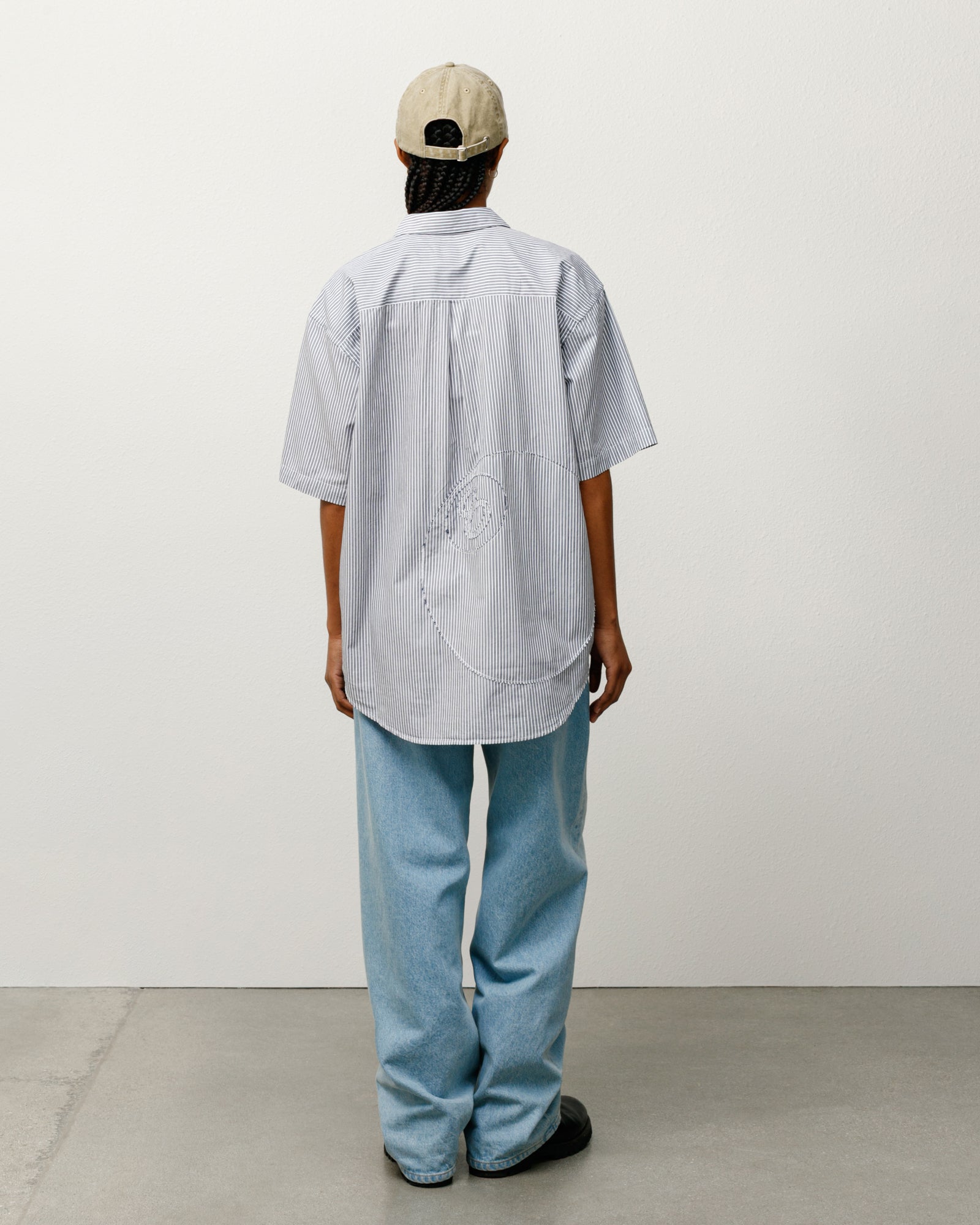 BOXY SS SHIRT 8 BALL STRIPE - Image 6