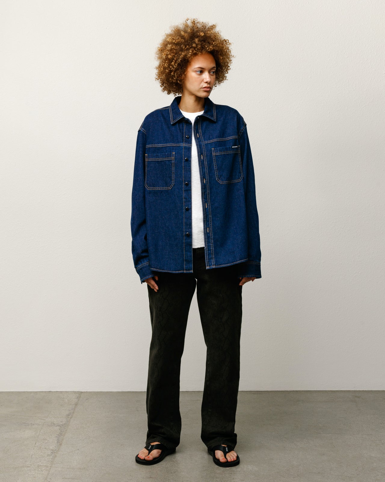 WORK DENIM SHIRT - Image 3