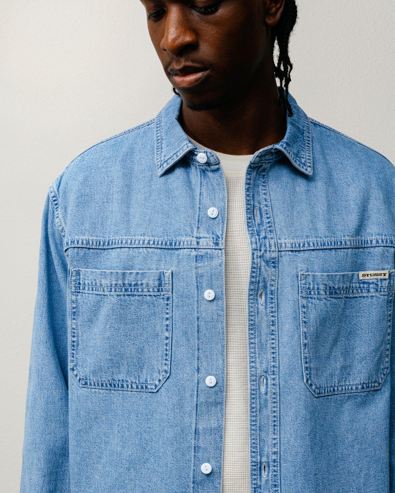 WORK DENIM SHIRT - Image 2