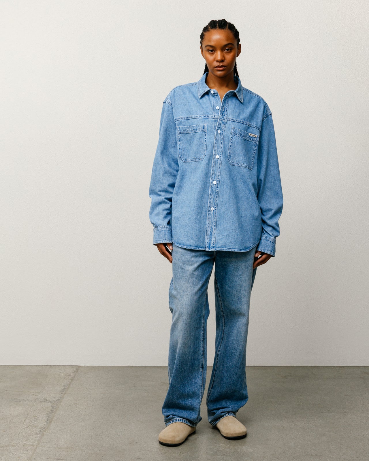 WORK DENIM SHIRT - Image 4