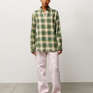 BEACH OMBRE PLAID SHIRT