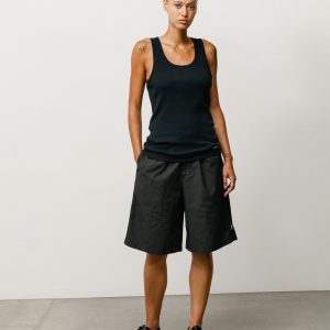 BAGGY SEERSUCKER BEACH SHORT