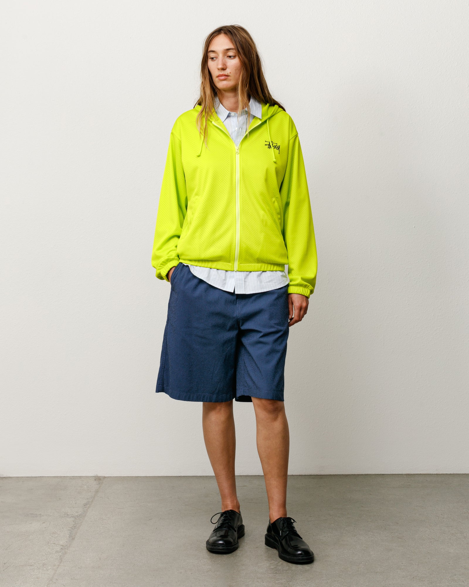 ATHLETIC MESH ZIP HOODIE - Image 4