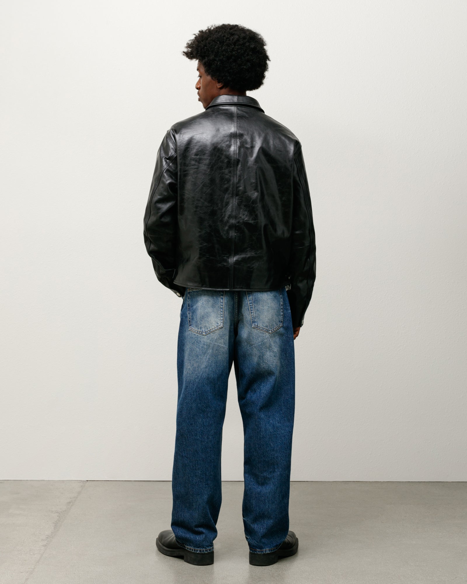 GARAGE JACKET LEATHER - Image 3