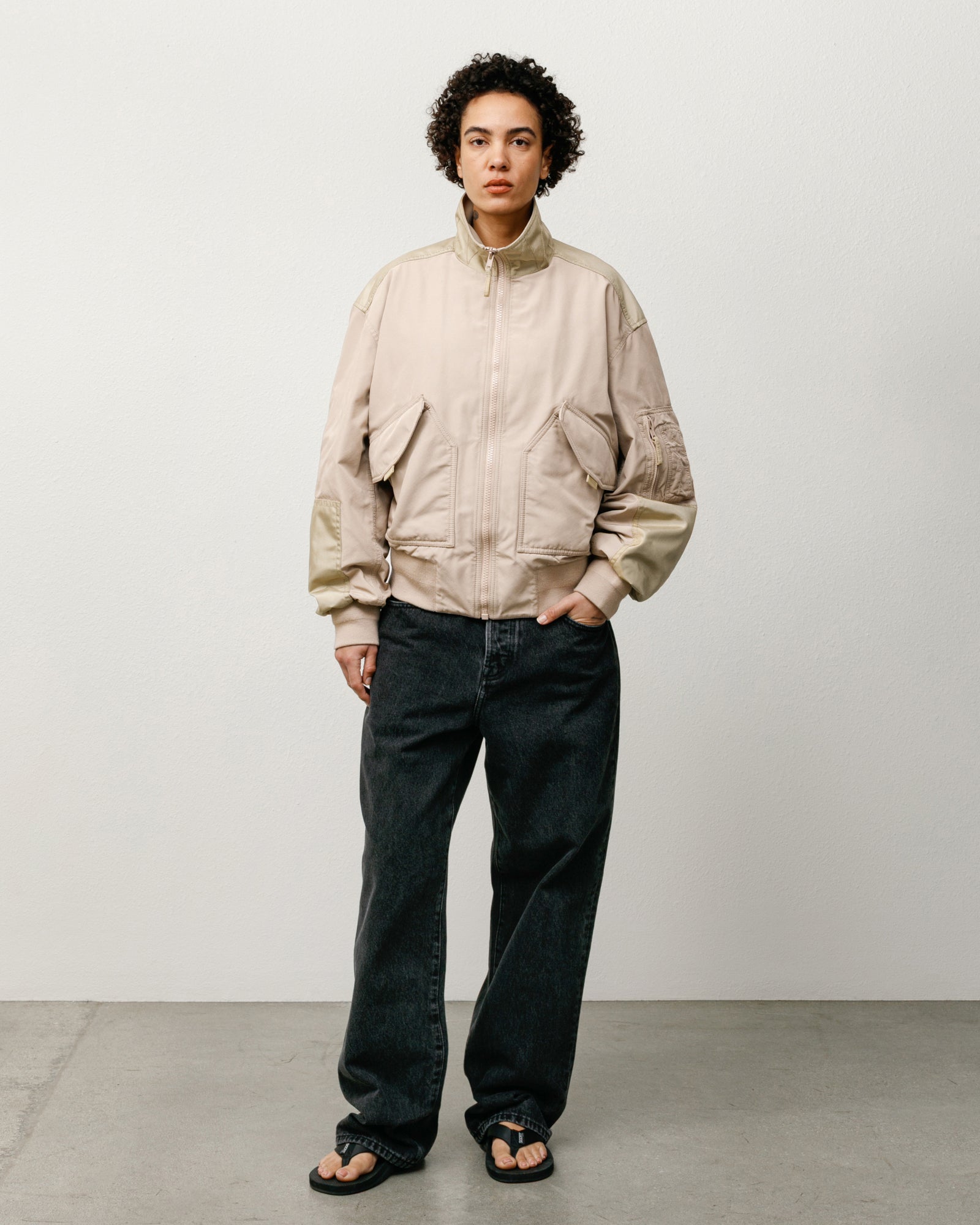 MOCK NECK FLIGHT BOMBER - Image 3