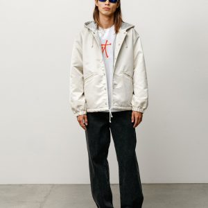HOODED COACHES JACKET