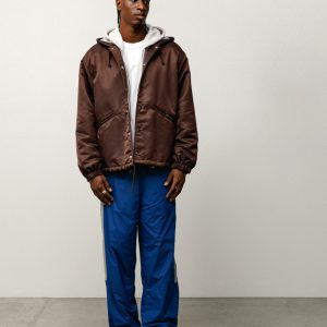 HOODED COACHES JACKET