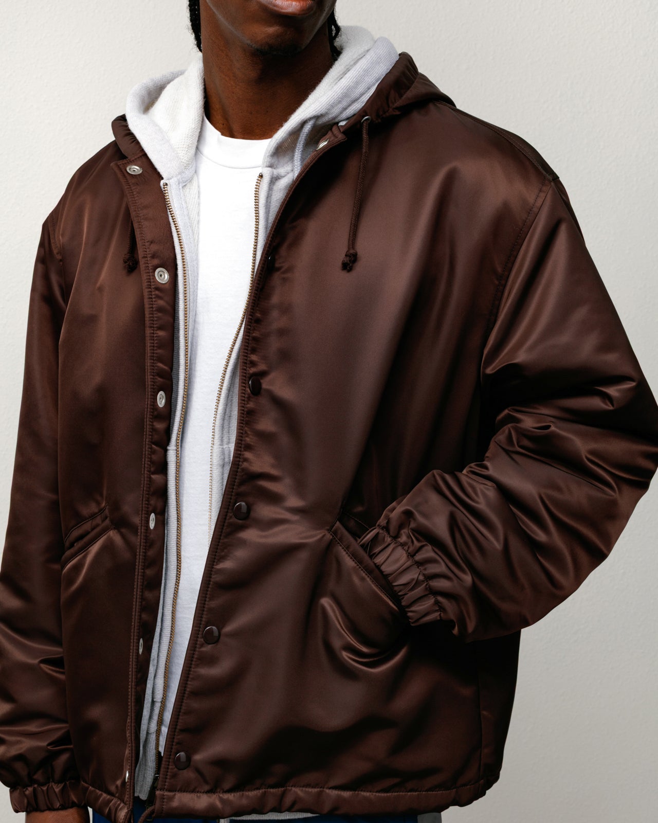 HOODED COACHES JACKET - Image 2