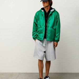 HOODED COACHES JACKET