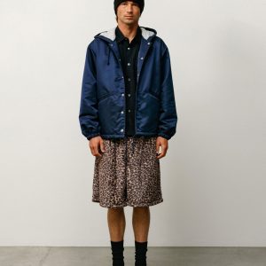 HOODED COACHES JACKET