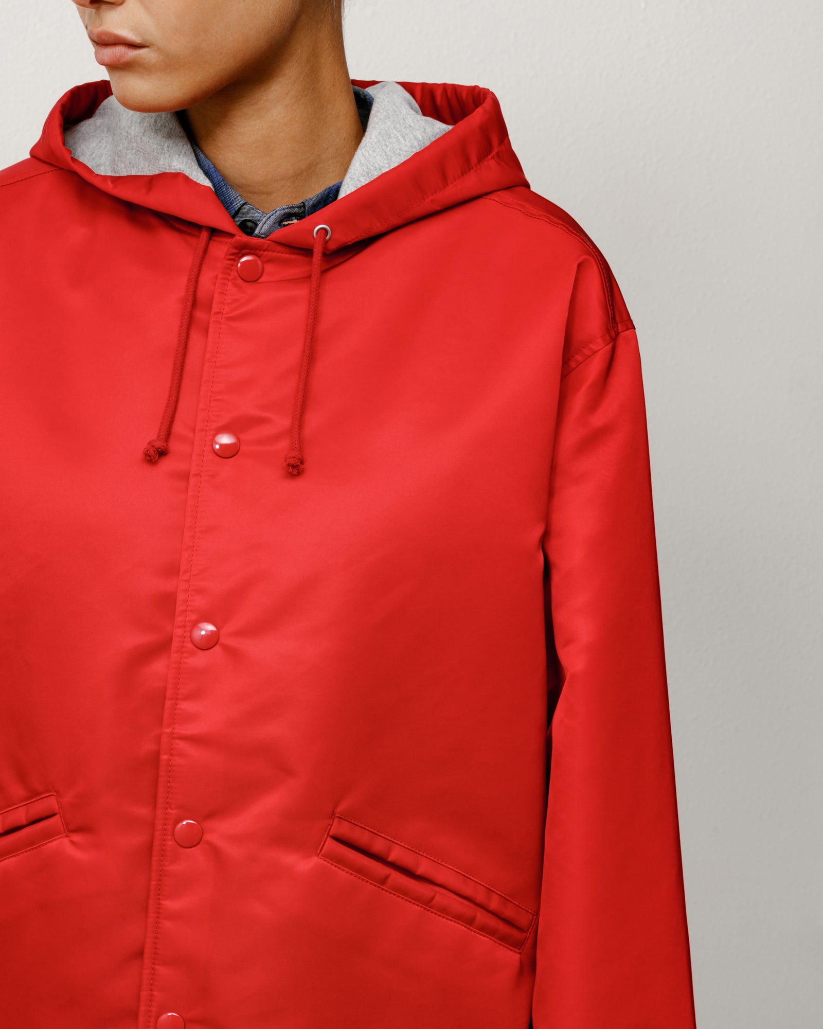 HOODED COACHES JACKET - Image 4