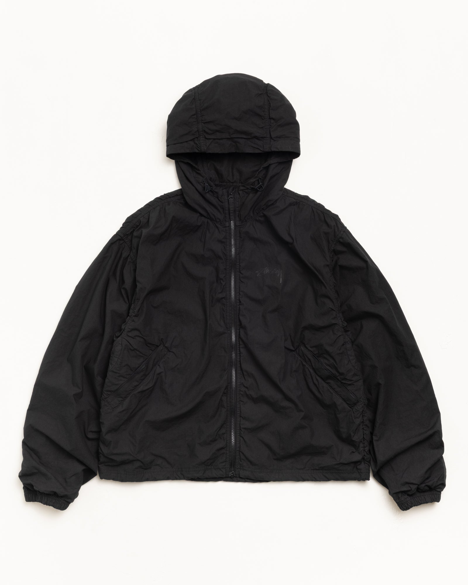 DOUBLE COTTON HOODED JACKET - Image 7