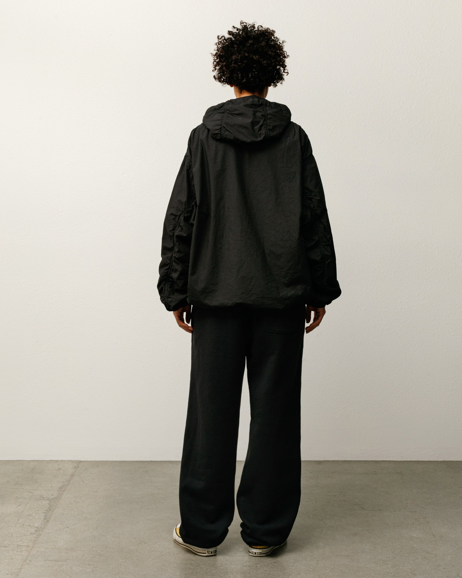 DOUBLE COTTON HOODED JACKET - Image 3