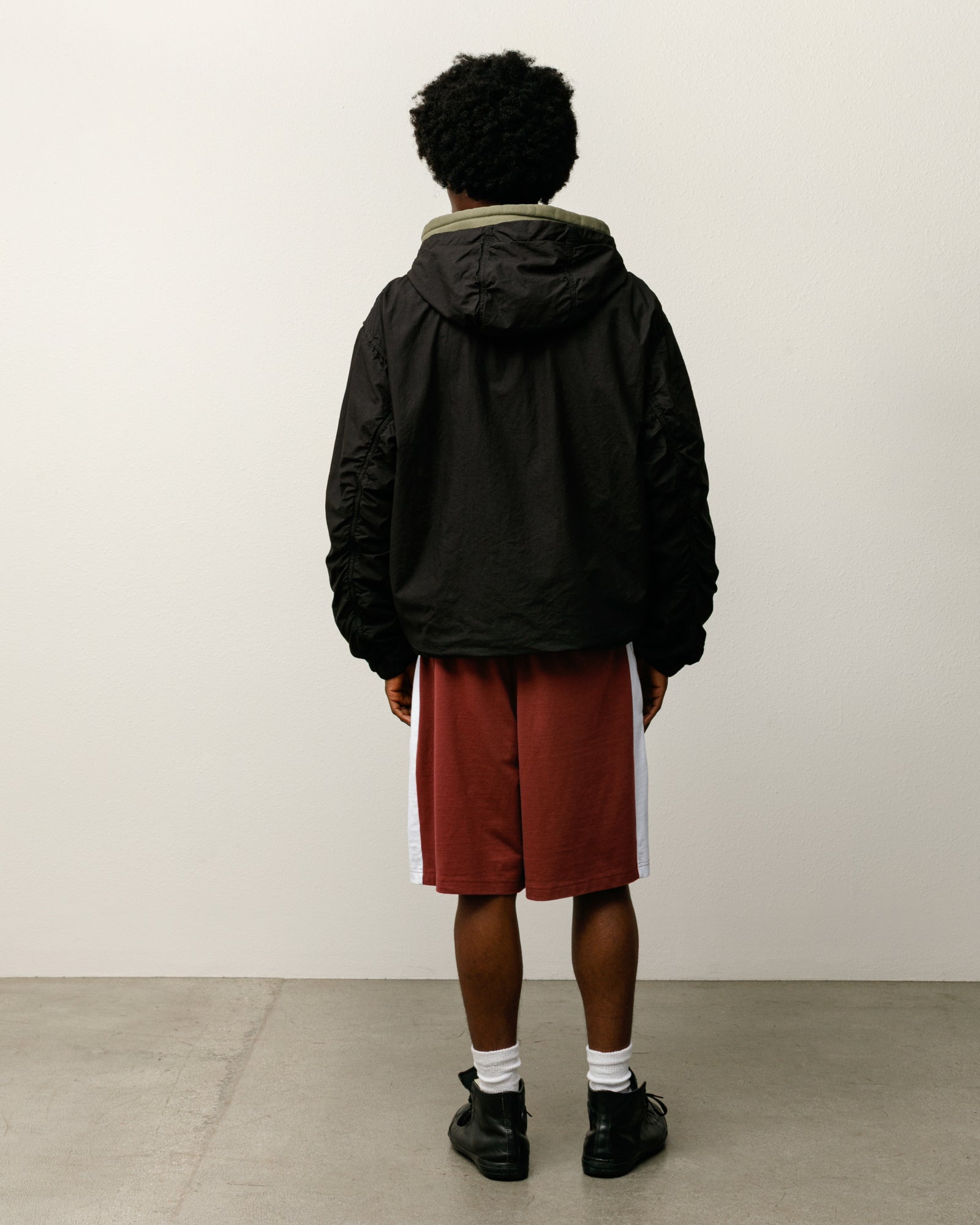 DOUBLE COTTON HOODED JACKET - Image 6