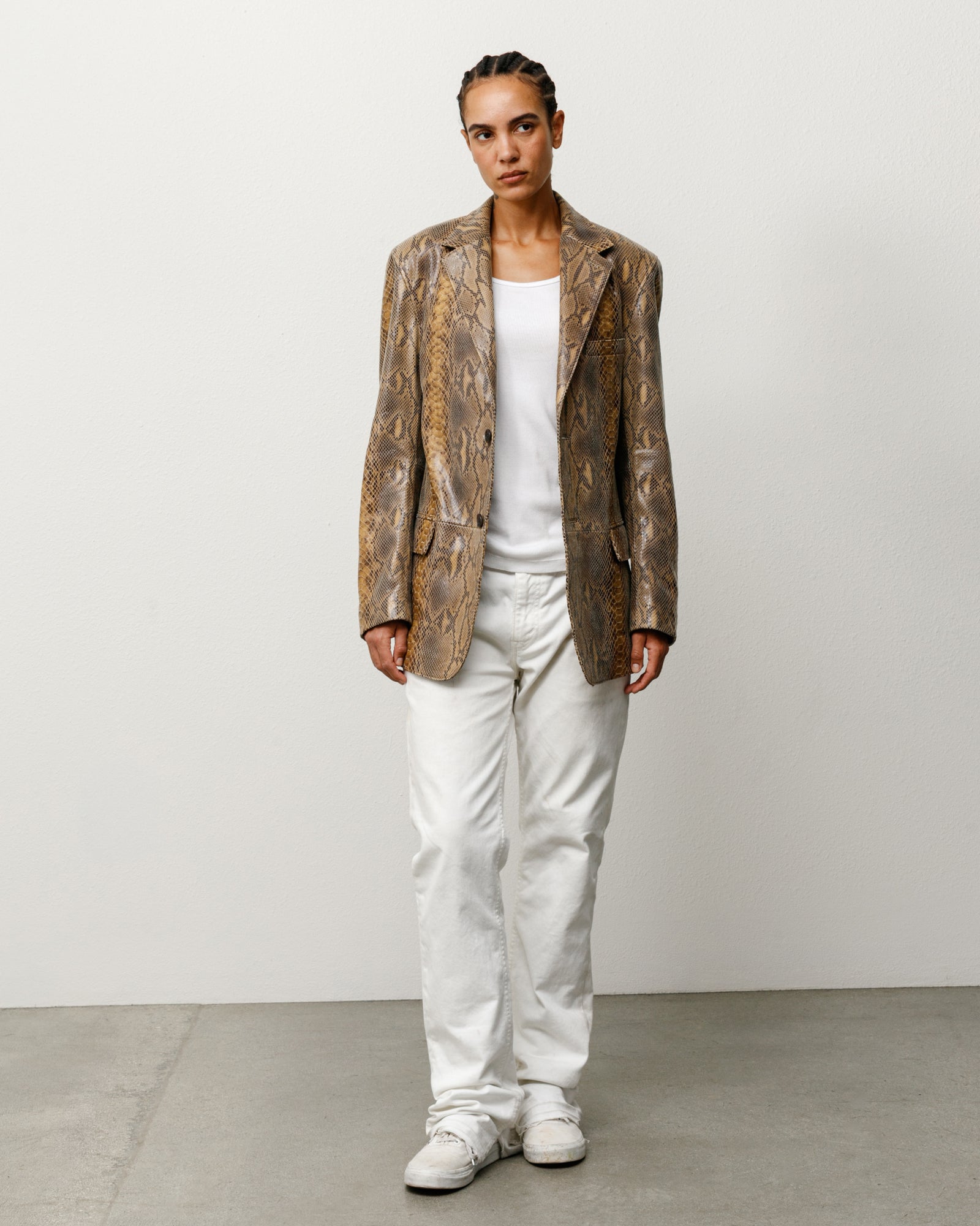 LEATHER BLAZER - Image 5