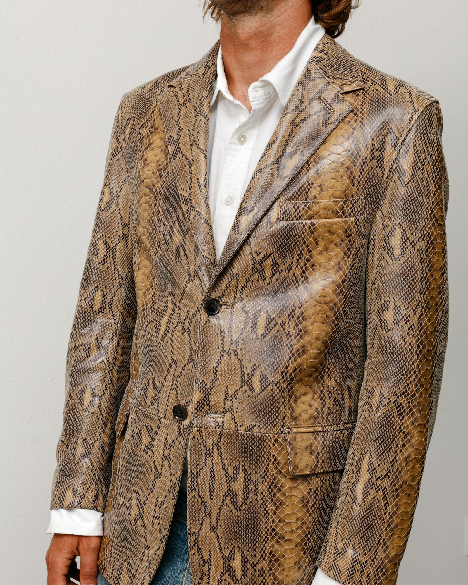 LEATHER BLAZER - Image 2