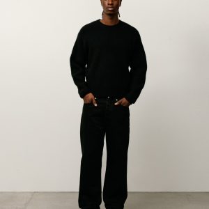 WAFFLE CASHMERE SWEATER