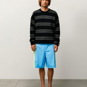 STRIPED WOOL SWEATER