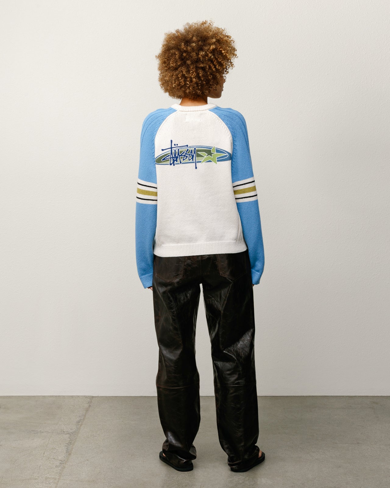 STRIPE RAGLAN CREW - Image 5