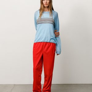 LIGHTWEIGHT STRIPED SWEATER