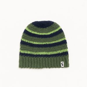 STRIPE KNIT SKULLCAP