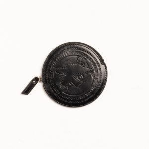 SURF DOT LEATHER POUCH