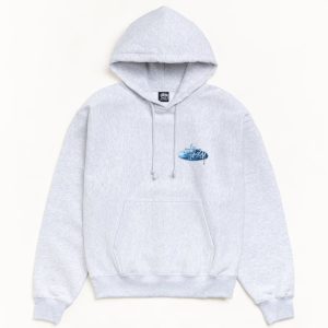 WAVE OVAL HOODIE
