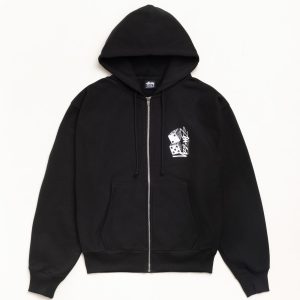 TALL DICE ZIP HOODIE