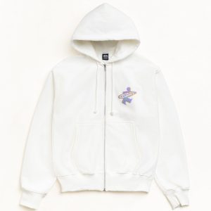 DOT SURF PUFF PRINT ZIP HOODIE