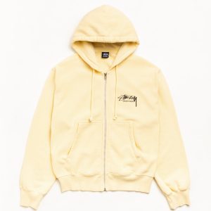 BEACH ROOTS ZIP HOODIE GARMENT DYED